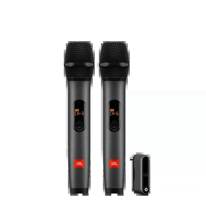 100% Original  One to Two Wireless Microphone Microphone Microphone UHF Dual Channel Transmitter Home KTV Stage DJ