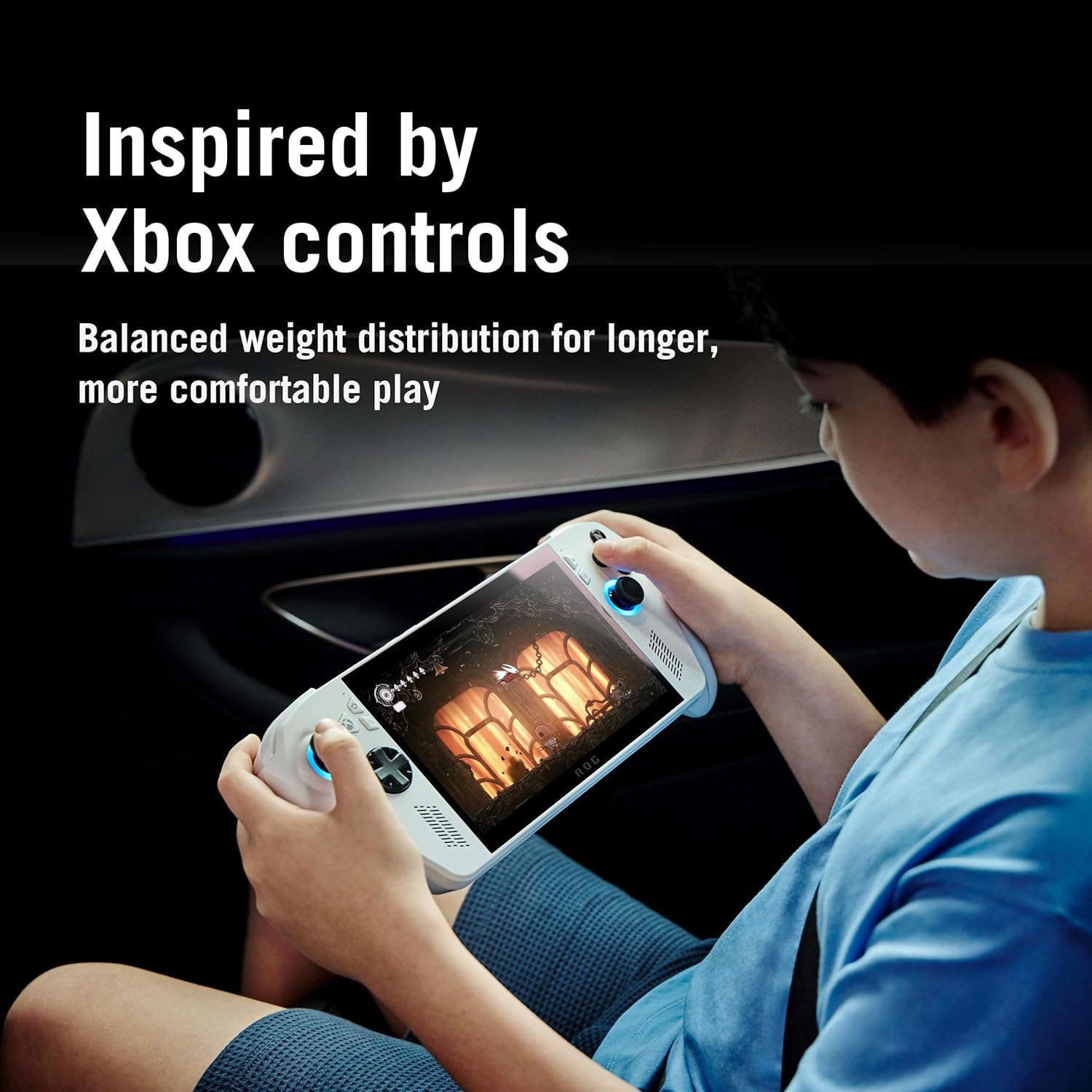 ROG Xbox Ally – 7” 1080P 120Hz Touchscreen Gaming Handheld, 3-Month Xbox Game Pass Premium Included, AMD Ryzen Z2 A, 16GB RAM, 512GB SSD, White