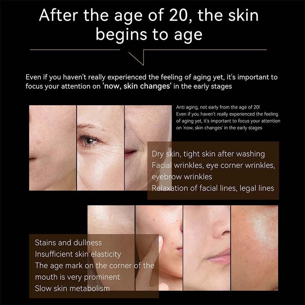 ANLAN Multifunction Skincare Device Pro 18K Gold Face Radio Frequency With Hot Cold EMS Facial Lifting Beauty Skin Care Massager