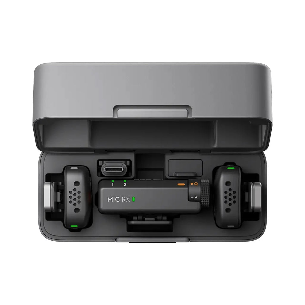 DJI Mic Mini High-Quality Audio With Stable Transmission 48-Hour Operation w/Case Two-Level Active Noise Cancelling NEW Original