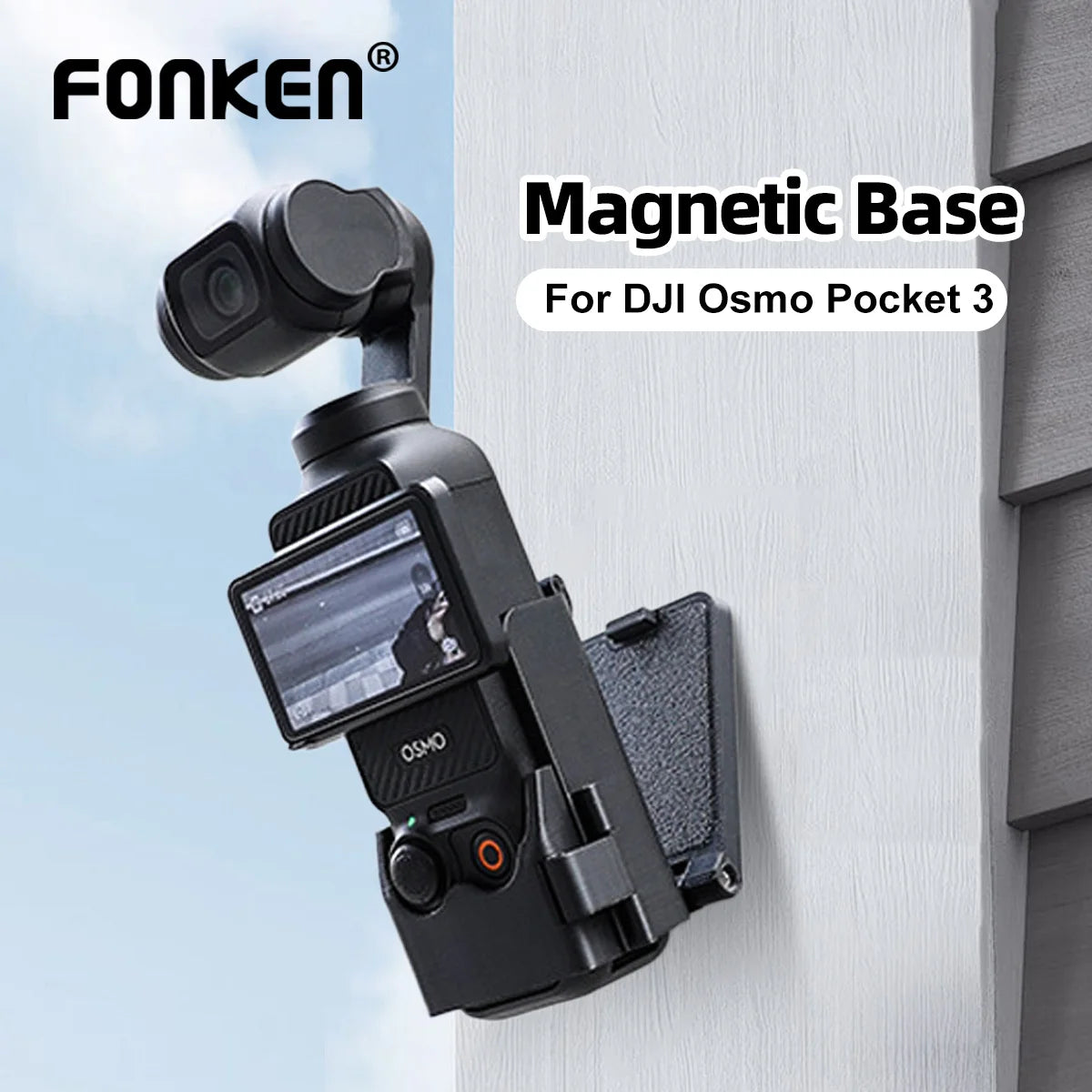 Multifuctional Magnetic Bracket Mount Compatible with Dji Osmo Pocket 3 Expansion Adapter Magnet Steering Holder Bracket Pocket3