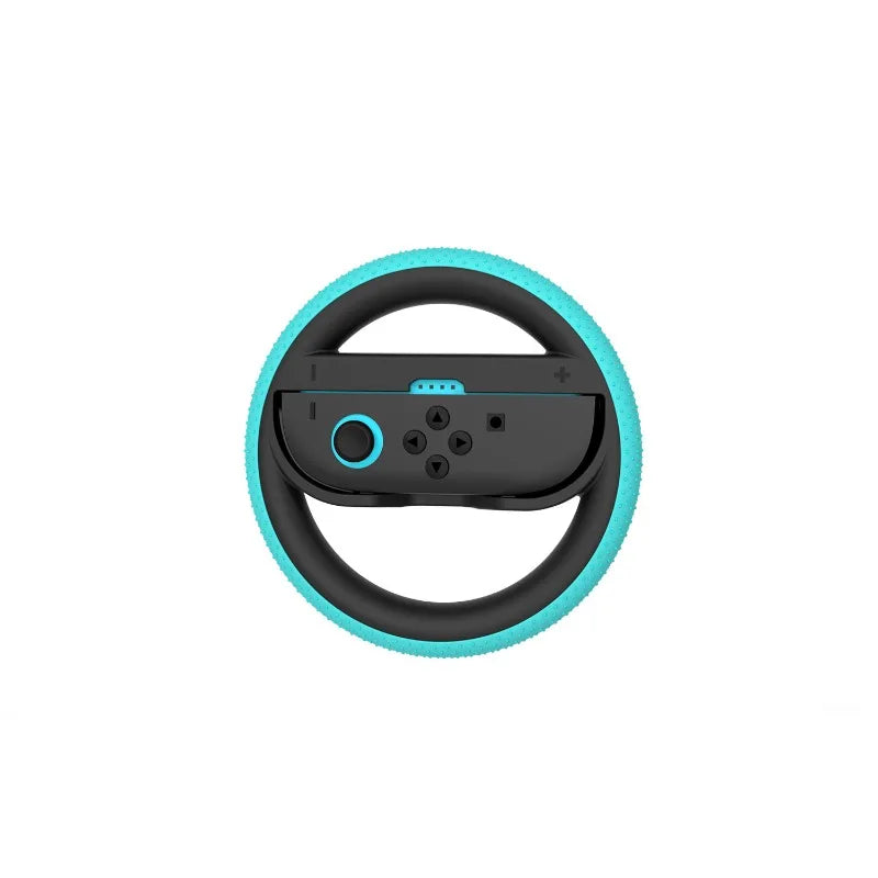 2PCS Steering Wheel for Switch 2 Joy Con Controller Switch2 Joycon 2 Racing Wheel Hand Grip for Mario Kart World 8 Deluxe