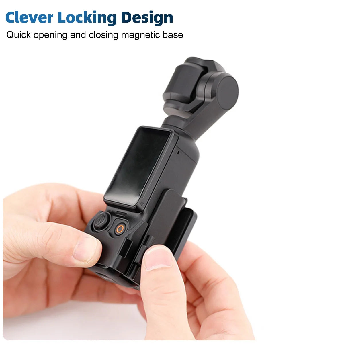 Multifuctional Magnetic Bracket Mount Compatible with Dji Osmo Pocket 3 Expansion Adapter Magnet Steering Holder Bracket Pocket3