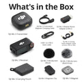Original  Mic 3 Wireless Lavalier Mic 1TX 1RX 2TX 1RX Kit with Charging Case Adaptive Gain Control&Dual Band for Vlog