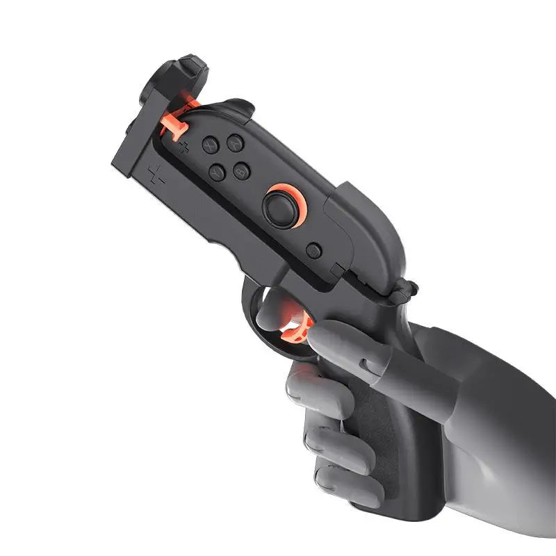 For Switch 2 Left and Right Controller Gaming Stock 2Pcs Gaming Gun Shooting Gunstock Hand Grip Universal design Game Accessory