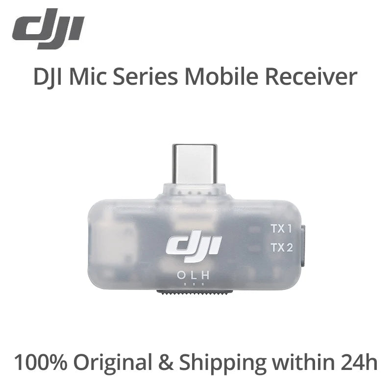 Mic Mini Mic 2 Mic 3 Mobile Receiver with 1 TX + 1 TX or 2 TX + 1 RX Option for Transmitters ,Not Compatible with  Mic