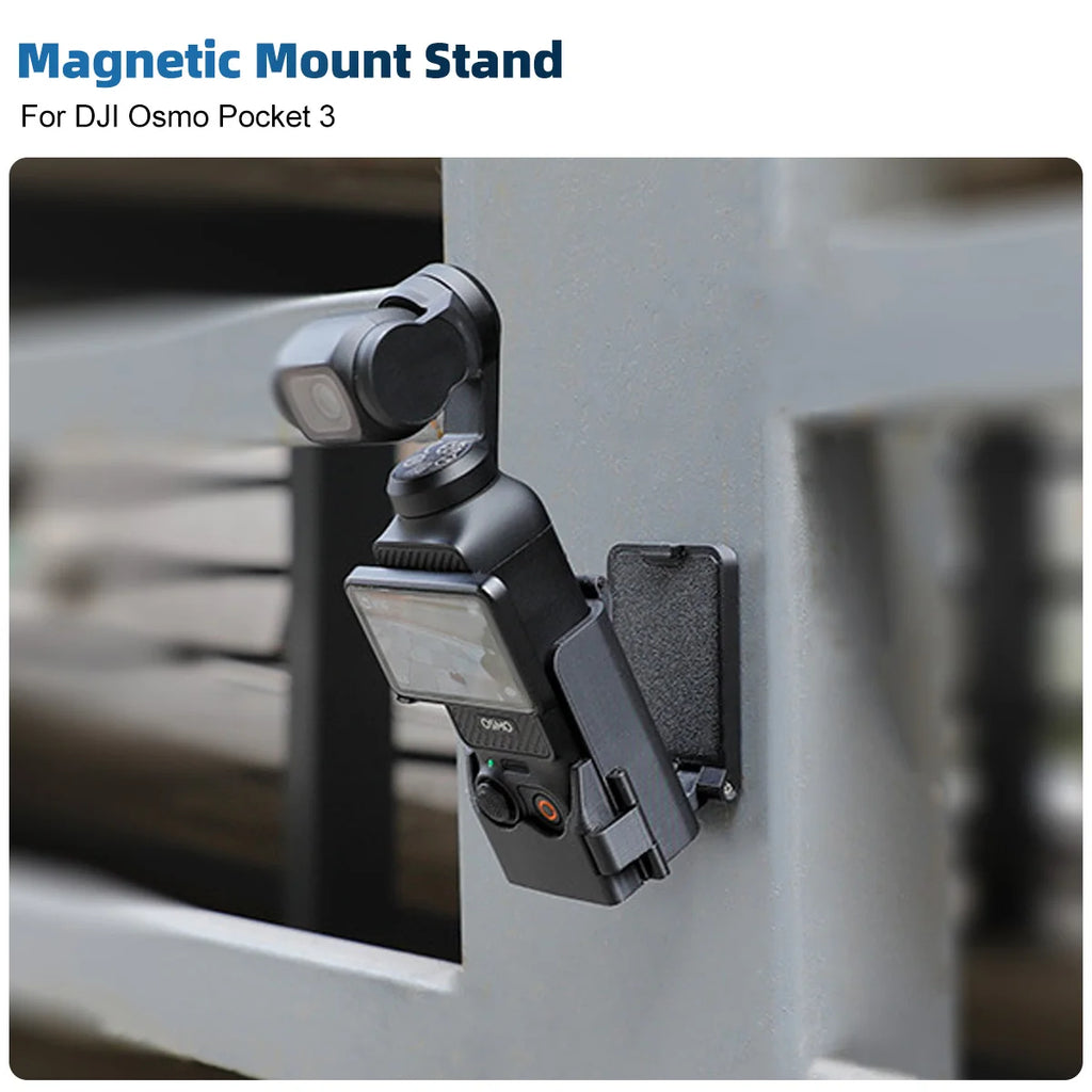 Multifuctional Magnetic Bracket Mount Compatible with Dji Osmo Pocket 3 Expansion Adapter Magnet Steering Holder Bracket Pocket3