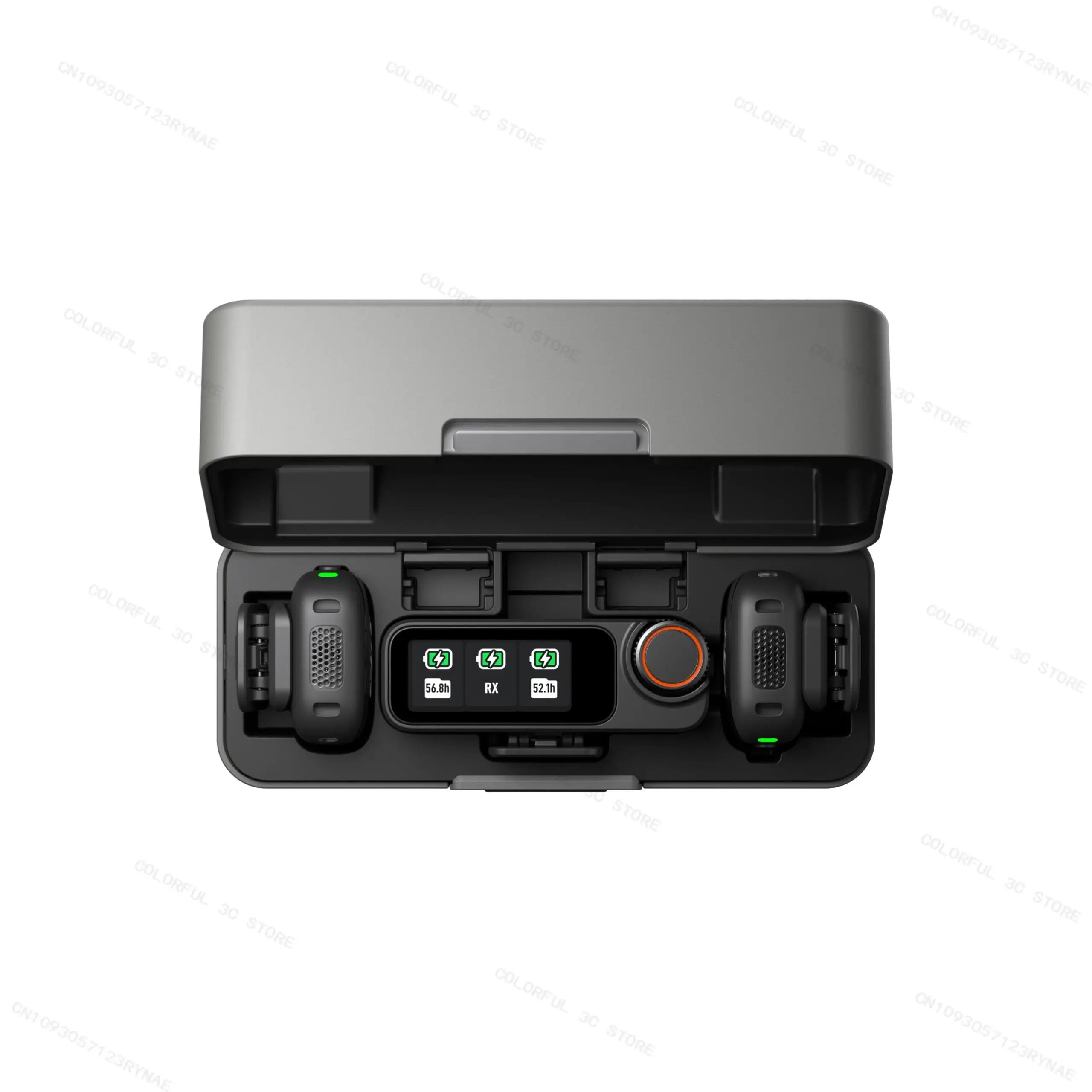 Original  Mic 3 Wireless Lavalier Mic 1TX 1RX 2TX 1RX Kit with Charging Case Adaptive Gain Control&Dual Band for Vlog