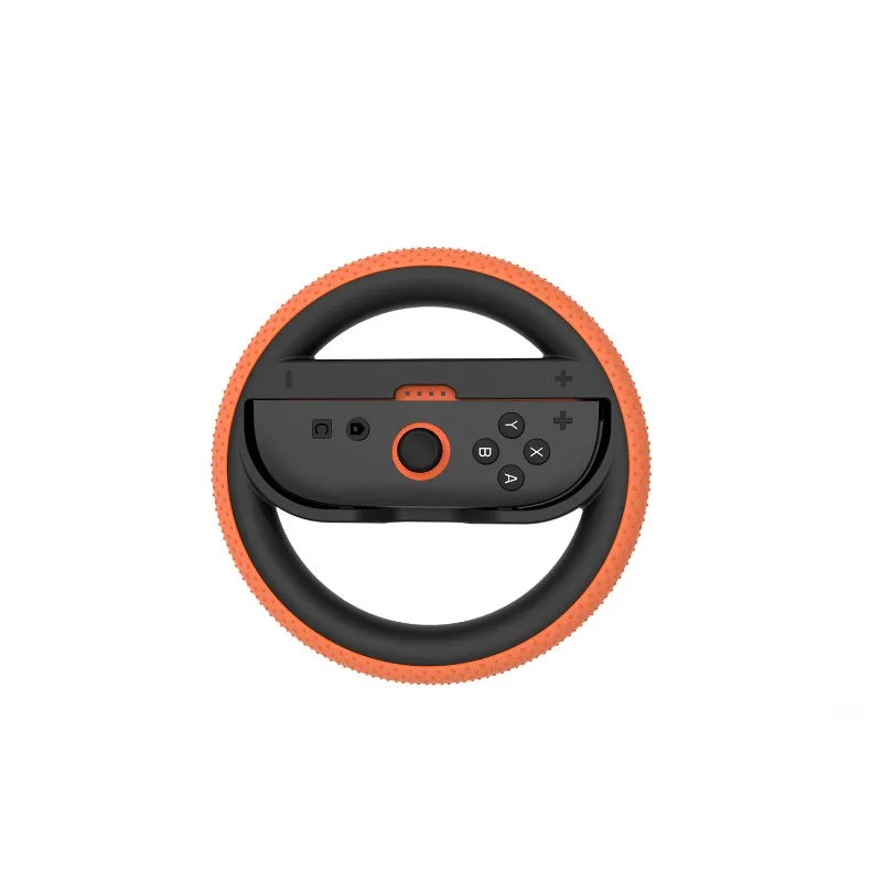 2PCS Steering Wheel for Switch 2 Joy Con Controller Switch2 Joycon 2 Racing Wheel Hand Grip for Mario Kart World 8 Deluxe