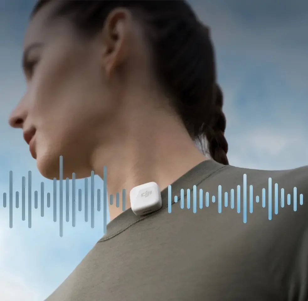 DJI Mic Mini High-Quality Audio With Stable Transmission 48-Hour Operation w/Case Two-Level Active Noise Cancelling NEW Original