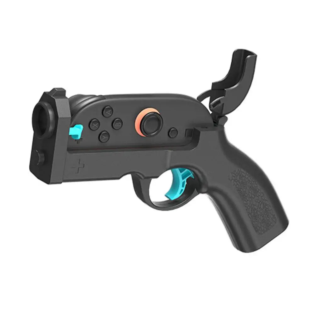 For Switch 2 Left and Right Controller Gaming Stock 2Pcs Gaming Gun Shooting Gunstock Hand Grip Universal design Game Accessory